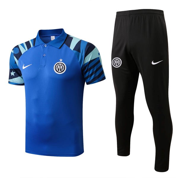 Polo Inter Milan Set Completo 22/23 Blu